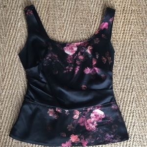 Elie Tahari Printed Silk Top